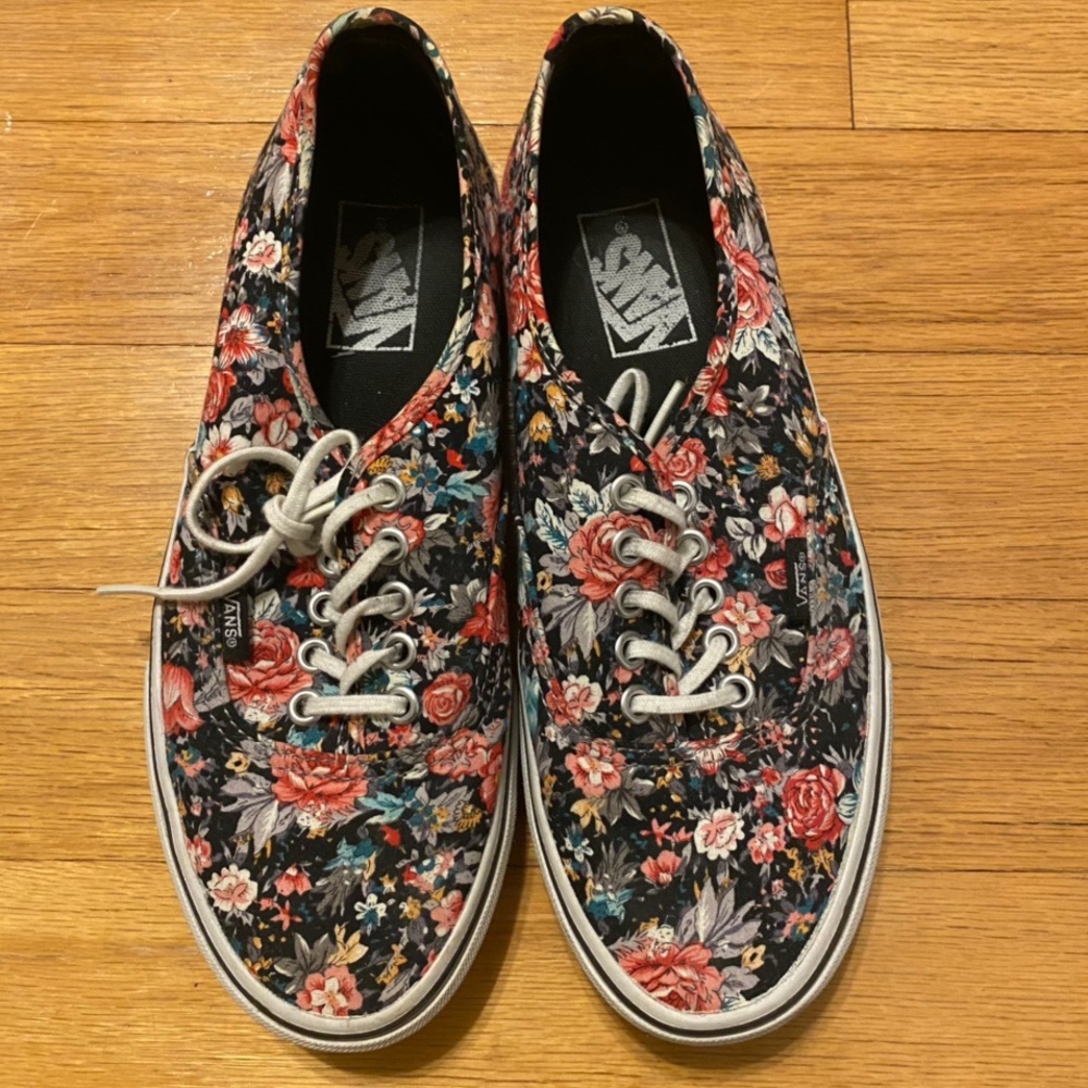 Floral Vans